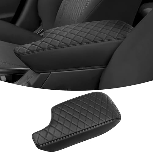 ZZEQYG Center Console Cover for Subaru Crosstrek 2018-2023, Impreza 2017-2023 Accessories Center Console Cover Armrest Box Cover Leather Auto Armrest Cover Protector(Not for Hybrid) - color: For Crosstrek/Impreza 2018-2023