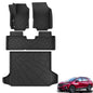 KARPAL Floor Mats for 2018-2024 Chevy Equinox (Not for EV) / GMC Terrain, All-Weather TPE Custom Fit Floor Liners Cargo Liner Car Accessories - style: 2018-2024 | For Chevy Equinox | Combo Set
