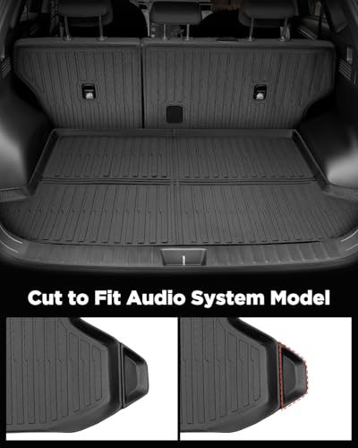Custom Fit All-Weather Floor Mats & Cargo Liner & Rear Seat Back Protectors for Hyundai Tucson 2022-2026 (NOT Fit PHEV & N line) - Heavy-Duty TPE Liners, Full Coverage, Non-Slip Design Accessories - size: for Hyundai Tucson Car Floor Mats 2022-2026