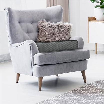 Kolbs Extra Large Recliner Cushion | Chic 2 Tone Velvet Cover (Seat Only) - size: Seat Only