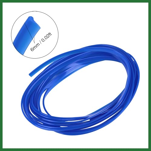 Motoforti Car Interior Trim Strip Line Gap Door Edge Seal Protector Dark Blue 5m 16.4ft Long-Lasting