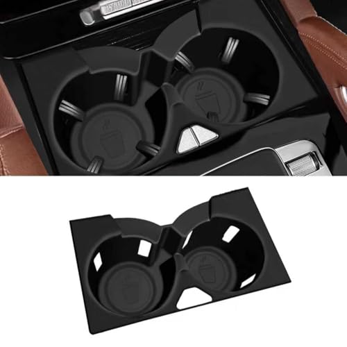 Compatible with 2020-2026 Mercedes Benz GLE 350 450 580 GLS 450 580 Cup Holder Insert,Center Console Cup Holder for 2020 2021 2022 2023 2024 2025 2026 Mercedes Benz GLE GLS Accessories