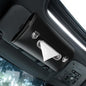 Car Tissue Holder, PU Leather Large Back Seat Tissue Box with Adjustable Straps, Trendy Rectangle Napkin Holder for Car, can Holding on Headrest/Sun Visor/Console
