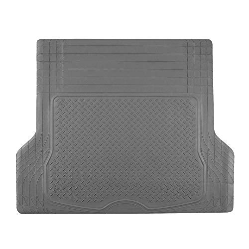 FH Group ClimaProof Universal Cargo Mat – All-Weather, Trimmable Trunk Mat (54.5" W x 44" D) – Fits Most Cars, SUVs & Trucks – Gray - color: Gray, size: Large