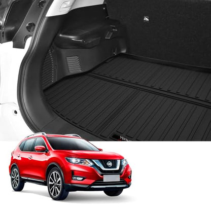 Custom for 2014-2020 Nissan Rogue Cargo Mats Trunk Liner All Weather TPE Protection Mat Accessories (for 2014-2020 Nissan Rogue)