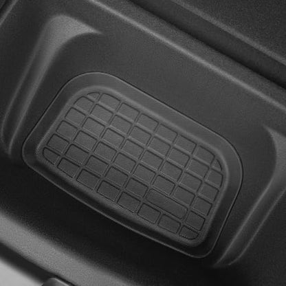 SUPER LINER Floor Mats for Tesla Model Y 5 Seats 2021 2022 2023 2024 | 6-Piece Set Extra-Thick TPE All-Weather Floor & Cargo Liners | Pet & Child-Friendly Custom Fit Interior Accessories - size: 6 PCS Compatible with Model Y 5-Seat | Small