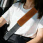 PATIKIL Car Seat Belt Cover Pad, (Red Brown) (2 Pcs), Soft Fluffy Seatbelt Cushion Shoulder Strap Covers, Suit for - Bag/Auto/Car Accessories - color: Red Brown