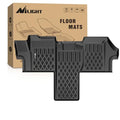 Nilight TPE Floor Mats for Dodge Ram Promaster 1500 2500 3500 2018 2019 2020 2021 2022 2023 2024 2025 All Weather Custom Fit Heavy Duty Floor Liners