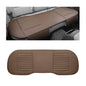 Leather Car Seat Cover, Breathable Rear Seat Bottom Cushion Pad Filling Bamboo Charcoal, Comfortable Anti-Slip Vehicle Long Bench Cover with Storage Pockets, Car Accessories (Coffee) - color: Coffee