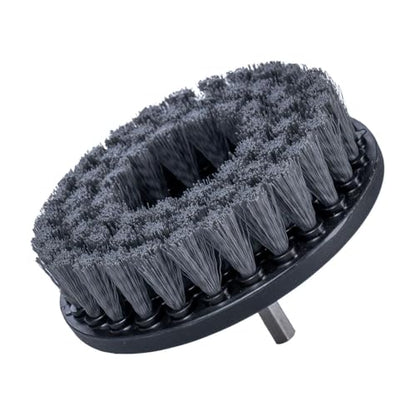 Chemical Guys ACC506 Light Duty Spinner Multi-Surface Drill Brush Attachment (Fits Any Standard Drill - Power Scrubber Removes Stains & Gently Cleans Upholstery, Fabric and Carpet), Gray - style: Light Duty