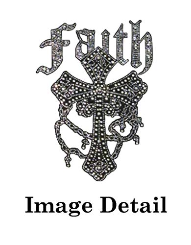Universal Fit Front/Rear 4-Piece Full Set Crystal Bling Rhinestone Design Studded Carpet Car SUV Truck Floor Mats (Faith-Pink) - color: Faith-Pink