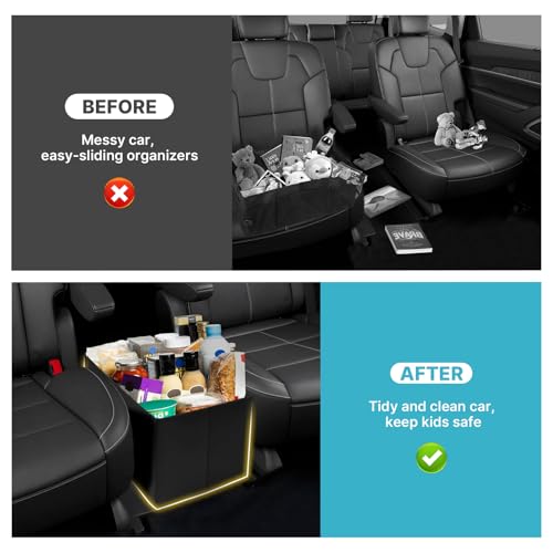 Car Seat Organizer for Kia Telluride 2020-2026 Center Console Organizer with Cup Holders for Telluride, Kids Toys Baby Supplies Dog Toy Box Storage Bin Travel Accessories - style: Telluride with Cup Holders