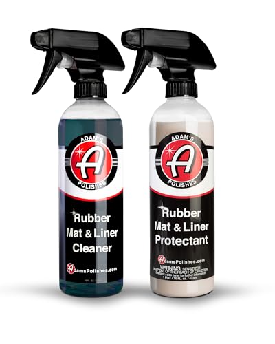 Adam's Polishes Rubber Mat & Liner Protectant (Cleaner & Protectant Combo) - style: Cleaner & Protectant Combo