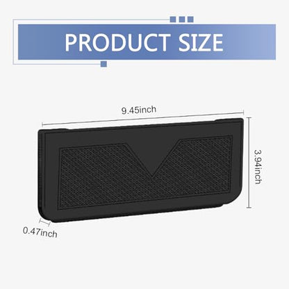 Car Storage Pocket，Leather Car Side Pocket Organizer, Multifunctional Seat Gap Pouch, for Can Hold keys, Wallets, Cards, Mobile Phones, Sunglasses, Banknotes (Black)