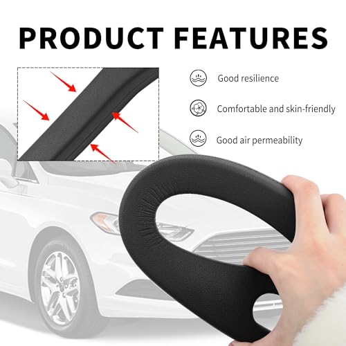 New Car Seat Gap Filler 2 Pack,Flexible Seat Gap Filler Strip to Avoid Dropping Items,Universal in Between Car Seats Catcher/Console Catcher for Cars Accessories Interior
