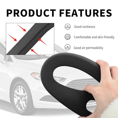 New Car Seat Gap Filler 2 Pack,Flexible Seat Gap Filler Strip to Avoid Dropping Items,Universal in Between Car Seats Catcher/Console Catcher for Cars Accessories Interior