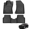 KARPAL Floor Mats & Cargo Liner for 2017-2026 Jeep Compass, All Weather TPE Custom Fit Floor Liners Car Mats Accessories, Front & 2nd Row - style: 2017-2026 | For Jeep Compass | 1st & 2nd Row