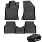 KARPAL Floor Mats & Cargo Liner for 2017-2026 Jeep Compass, All Weather TPE Custom Fit Floor Liners Car Mats Accessories, Front & 2nd Row - style: 2017-2026 | For Jeep Compass | 1st & 2nd Row
