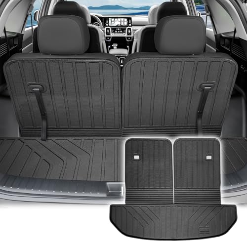 Sorento Cargo Liner - Trunk Mat for Kia Sorento 2021-2025 2026, All Weather Cargo Mat for Sorento Accessories, Heavy Duty Car Mats, Car Accessories - size: 4)Kia Sorento 21-25