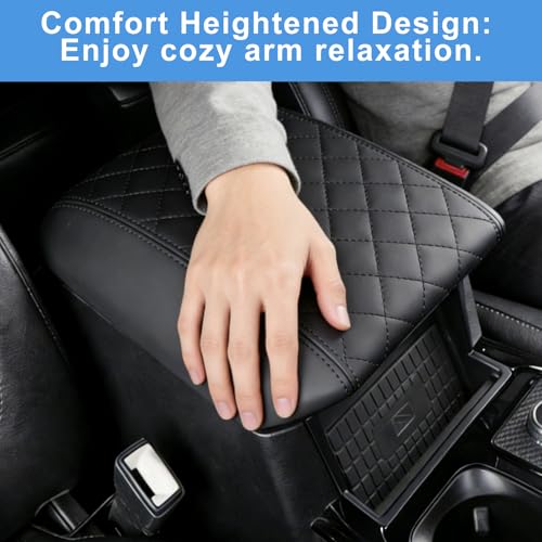 for 2020-2024 2025 2026 Ford Explorer Center Console Cover for 2020-2026 Ford Explorer XLT/Limited/ST/ST-Line/Timberline/Tremor/Platinum/King Ranch Accessories, Middle Console Armrest Cover - style: Style B