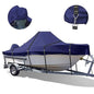 900D Center Console Boat Cover, Windproof Full Metal Buckle Straps Boat Cover for Center Console Boat Heavy Duty fits 22-24" Length, Beam Width up to 116" W, Navy - color: Navy, size: 22'-24' Length , Beam Width up to 116" W