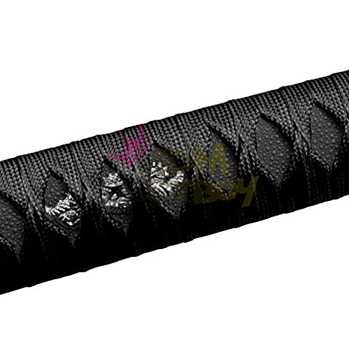 JDMBESTBOY Samurai Sword Black Shift Knob Shifter Alloy Katana with Adapters Universal 15cm - color: Black, size: 15cm