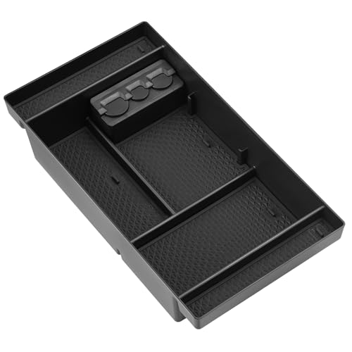 Center Console Organizer Compatible with Chevy Silverado 1500 2019-2022, Compatible with GMC Sierra 1500, 2020-2023 Silverado Sierra 2500HD 3500HD Insert Tray Pallet Storage Accessories