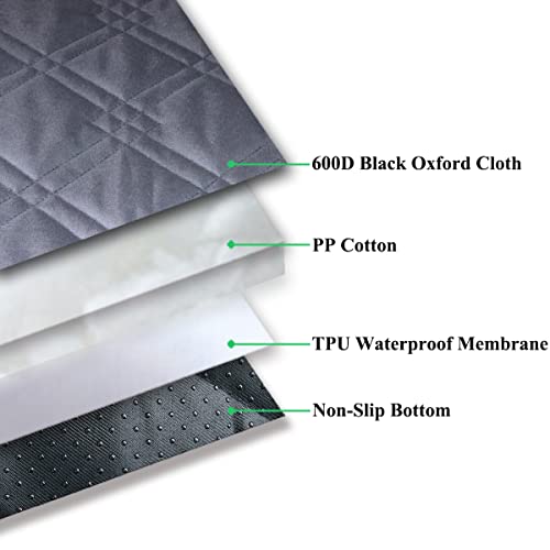 Cargo Liner for Dogs 55"x91" Dog Rear Cargo Liner for SUV Cargo Mats for Back Car Trunk Mat for SUV Dog Trunk Cover with Side Walls - size: 55" x 91" (Pack of 1)