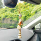 Sea Shell Rear View Mirror Accessories, Cute Seashells Chain Beach Decor Car Accessories for Men/Women, Boho Hanging Charms for Car Travel