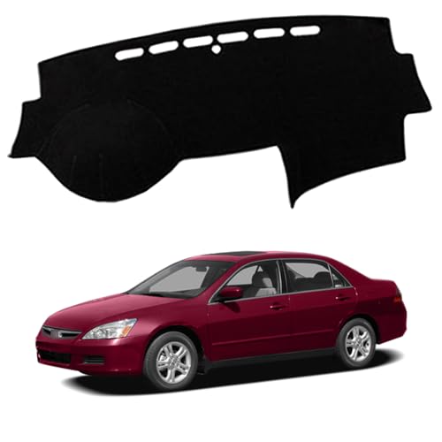 XITER Polyester Dashboard Cover Mat Carpet Dash Nonslip Sun Shade Mat Compatible For Honda accord 2003 2004 2005 2006 2007. - size: 2003-2007 accord