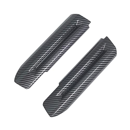 Interior Door Handle Cover Trim Compatible with 2015 2016 2017 2018 2019 2020 2021 2022 2023 2024 Ford Mustang Accessories (Carbon Style)
