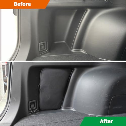 Trunk Upgrade, Trunk Organizer Pocket Bag, Trunk Cubby Storage bag, Cargo side pocket For Subaru Forester SK 2024 2023 2022 2021 2020 2019,Only For Driver's Side, Black, 1 pc - style: Driver's side, Trunk Storage bag