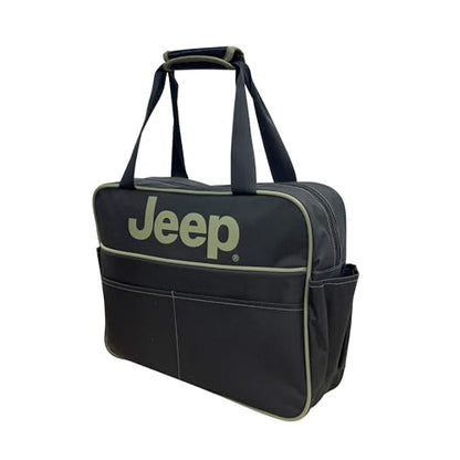 Jeep Vehicle Seat Protector for Dogs and Pets (Charcoal Black) Adjustable Seat Cover - Durable Protection Waterproof Design (58 x 23 x 18.5 inch)