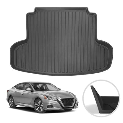 Premium Cargo Liner for Nissan Altima 2013-2025 2026-100% Protection - Custom Fit Car Trunk Mat - All-Season Black Cargo Mat - 3D Shaped Laser Measured Trunk Liners for Nissan Altima