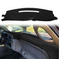 Dash Cover Custom Fit for 1997-2000 Chevy Chevrolet Silverado/GMC Sierra C1500 C2500 C3500 K1500 K2500 K3500, 1997-1999 GMC Yukon/Chevy Tahoe, Dashboard Mat Pad Carpet Protector(97-98, Black) Y57 - color: black