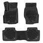 RizLiner Jeep Grand Cherokee 2022-2025 (Include 4xe NOT for L or WK) 5 Seat Floor Mats 3D Custom Fit Rubber Car Mat Floor Liner All Weather Heavy Duty Waterproof Odorless Non-Slip TPE (Front & Rear) - size: Grand Cherokee 2022-2025