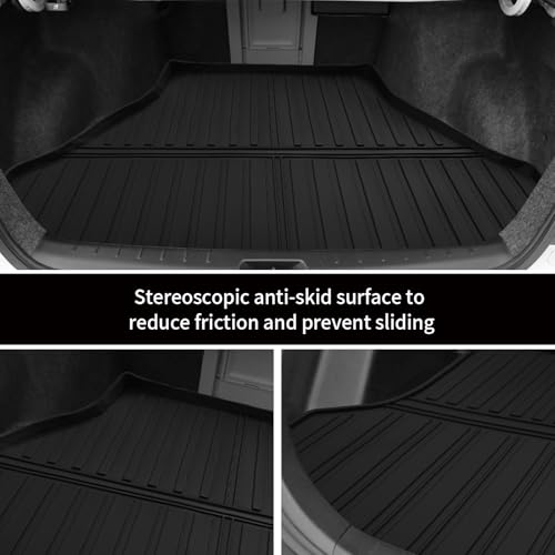Custom for 2013-2017 Honda Accord Cargo Mats Trunk Liner All Weather TPE Protection Mat Accessories (for 2013-2017 Honda Accord)