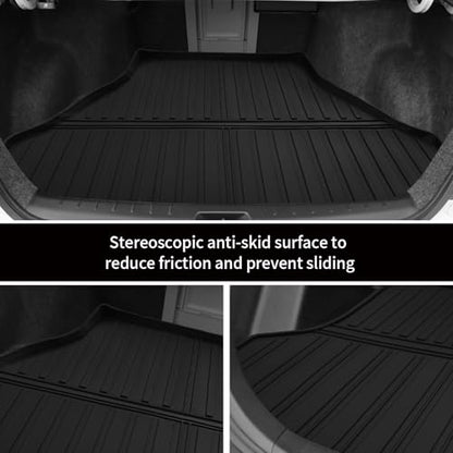 Custom for 2013-2017 Honda Accord Cargo Mats Trunk Liner All Weather TPE Protection Mat Accessories (for 2013-2017 Honda Accord)