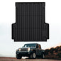 LASFIT 5FT Bed Mat for Jeep Gladiator JT 2026 2025 2024 2023 2022 2021 2020 (60 inches), All Weather TPE Custom Fit Truck Bed Mat Truck Bed Liner, Black - style: Gladiator 2020-2026 Bed Mat