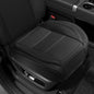 2Pcs Car Seat Cover Front PU Leather Seat Covers Universal Bottom Seat Covers for Most Vehicles,Sedan,Truck,SUV,21.26 inches in Length and 21.26 inches in Width (Black-Front Bottom 2 Piece) - color: Black-Front Bottom 2 Piece