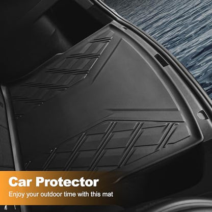 AOMSAZTO Cargo Liner for Chevy Suburban/GMC Yukon XL 2021-2026 - Custom Fit All Weather Trunk Mat TPE Cargo Mat Trunk Liner - size: Suburban 2021-2026