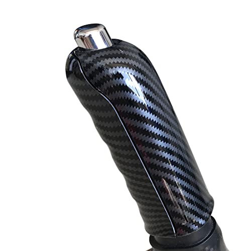 ruihe Carbon Fiber Color Parking Handbrake Hand Brake Handle Cover Trim Fit for Ford Ranger 2016 2017 2018 2019 2020 2021 2022 accessories