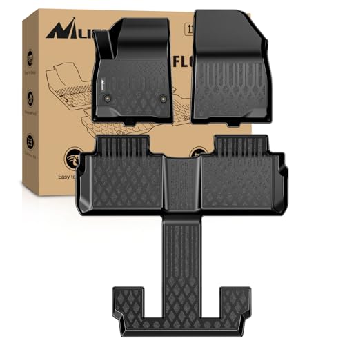 Nilight TPE Floor Mats for GMC Acadia Bucket Seats 2017 2018 2019 2020 2021 2022 All Weather Custom Fit Heavy Duty Floor Liners - color: 2017-2022 GMC Acadia Bucket Seat