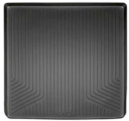 Husky Liners Weatherbeater Cargo Liner | Fits 2015-2020 Cadillac Escalade/Chevrolet Tahoe/GMC Yukon Behind 2nd Seat | 1-pc Black - 28211 - size: Cargo Liner, style: Weatherbeater Cargo Liner