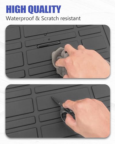 Trunk Mat for Mitsubishi Outlander Accessories 2022 2023 2024 2025 2026 All Weather Cargo Liner Rear Trunk Mat Pet Mat - size: Trunk Mat