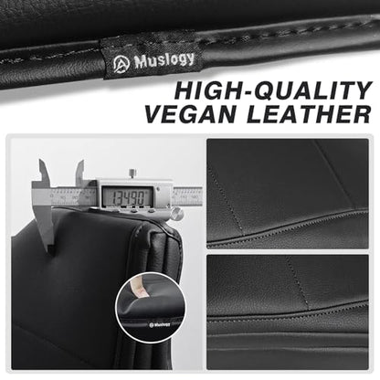 Center Console Armrest Cover Fit for Ford F-150 F150 2015-2026 & F250 F350 F450 2017-2026 Accessories, Comfort Armrest Pad Console Lid Cushion Vegan Leather 1-Inch Extra Thick(Jump Seat ONLY) - size: 2) 15-25 |F150| Jump Seat, +Thick