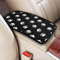 Dog Paw Prints Auto Center Console Armrest Cover Pad, Universal Fit Waterproof Comfort Car Armrest Cushion for Most Vehicle SUV Truck - color: Dog Paw Prints