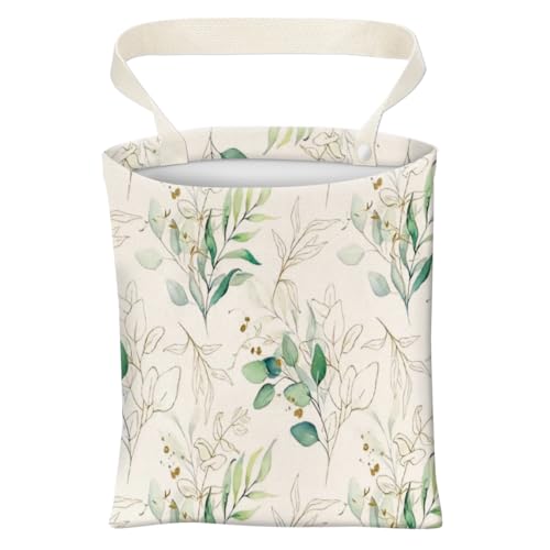 Car Trash Can, Cute Car Trash Bag, Hanging Car Organizer and Storage Bag, Trash Bin for Car Accessories, Vehicle, Travelling, Camping Cute Golden Leaf - color: Cute Golden Leaf
