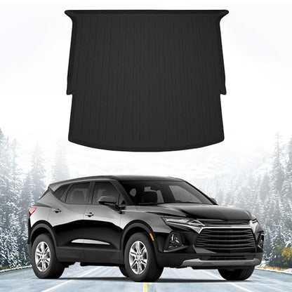 Premium Cargo Liner for Chevrolet Blazer 2LT 3LT RS Premier 2021-2025 - 100% Protection - Custom Fit Car Trunk Mat - Easy-to-Wash & All-Season Black Cargo Mat - 3D Shaped Laser Measured Trunk Liners