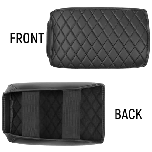 Center Console Armrest Cover Compatible with Honda 2017-2022 CRV (Include Hybrid) Accessories Leather Material Center Console Liner Protection - color: for Honda 2017-2022 CRV